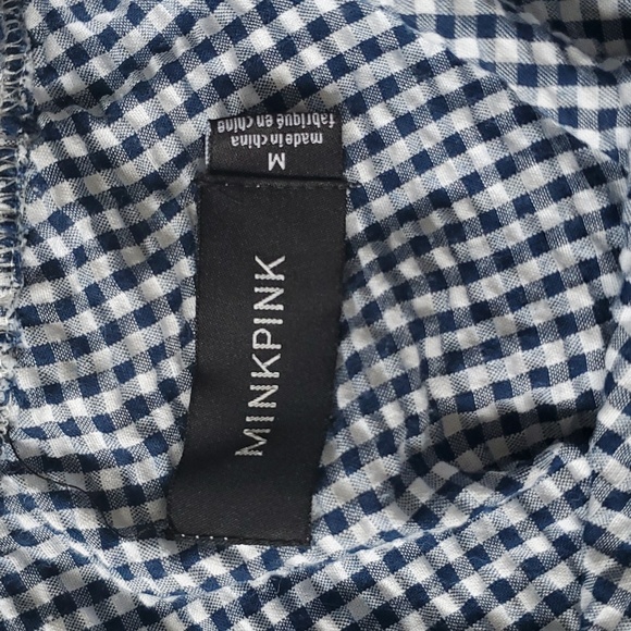 MinkPink Wanderer One Shoulder Dress, Medium - Picture 7 of 8